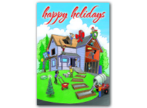 Home For The Holidays Contractor & Builder Cards